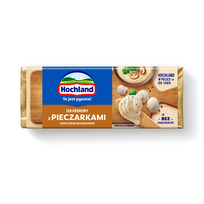 HOCHLAND Ser kremowy z pieczarkami (topiony) frisco.pl