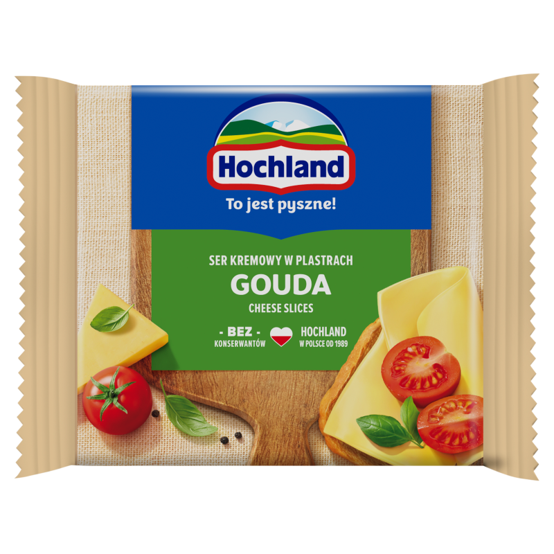HOCHLAND Ser kremowy w plastrach Gouda frisco.pl