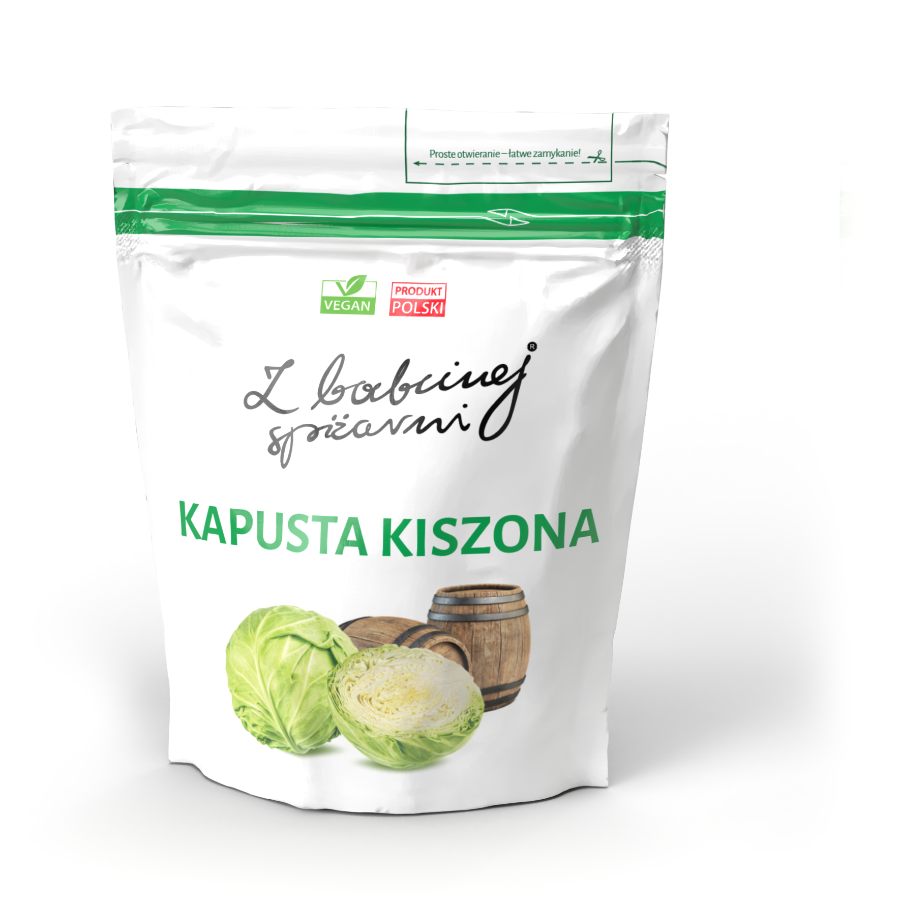Z BABCINEJ SPIŻARNI Kapusta kiszona