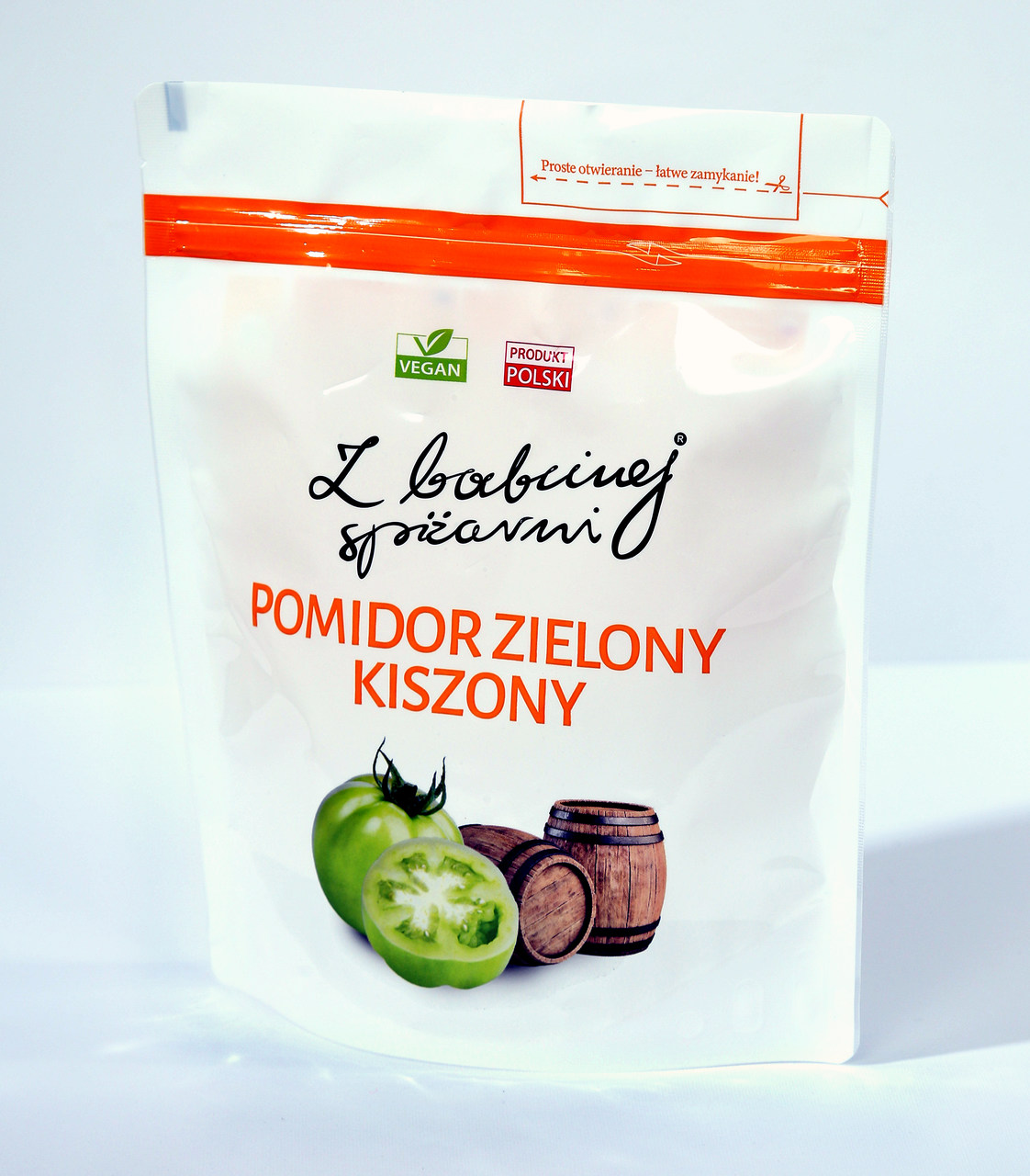 Z BABCINEJ SPIŻARNI Pomidor zielony kiszony