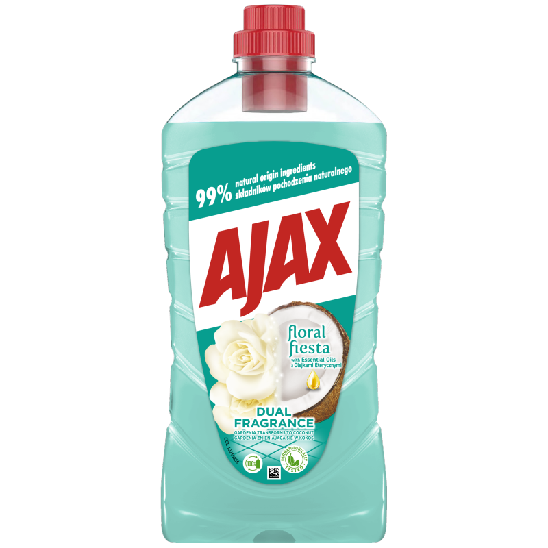 AJAX Uniwersalny płyn do czyszczenia Dual Fragrance Gardenia i Kokos frisco.pl