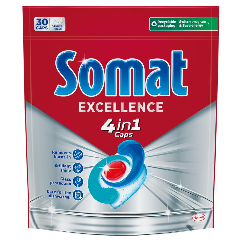SOMAT Excellence Kapsułki do zmywarki