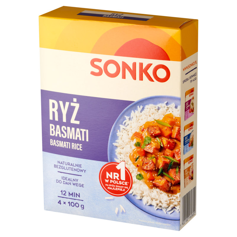 SONKO Ryż Basmati (4x100g) frisco.pl