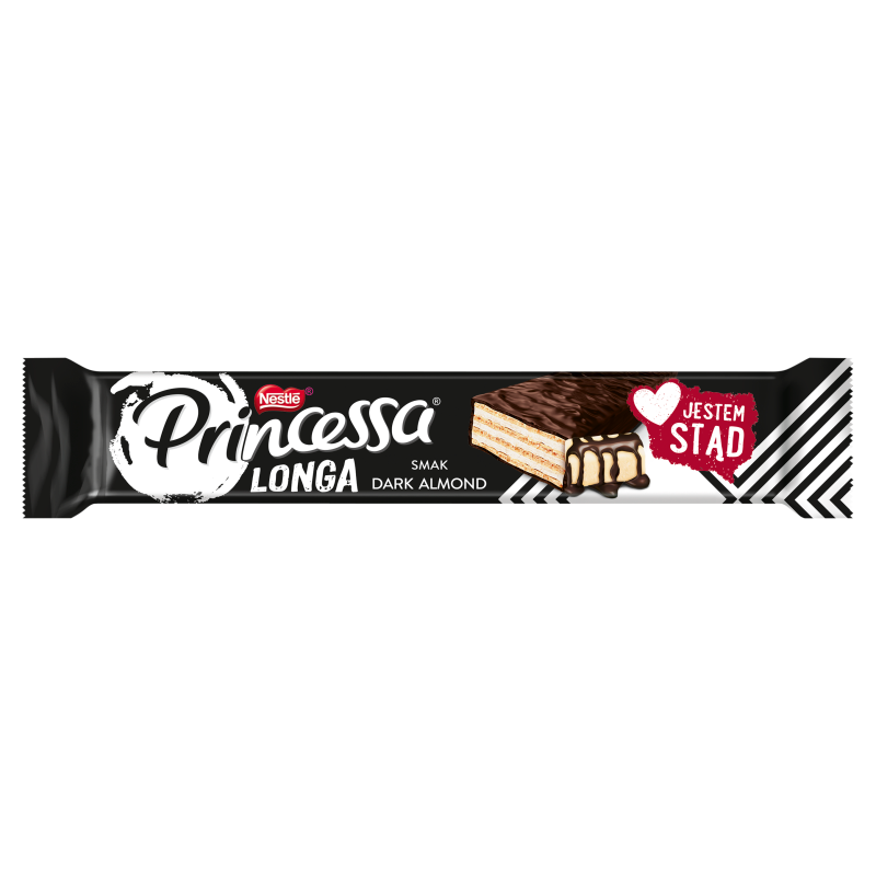 PRINCESSA Black&White Wafelek Dark Almond