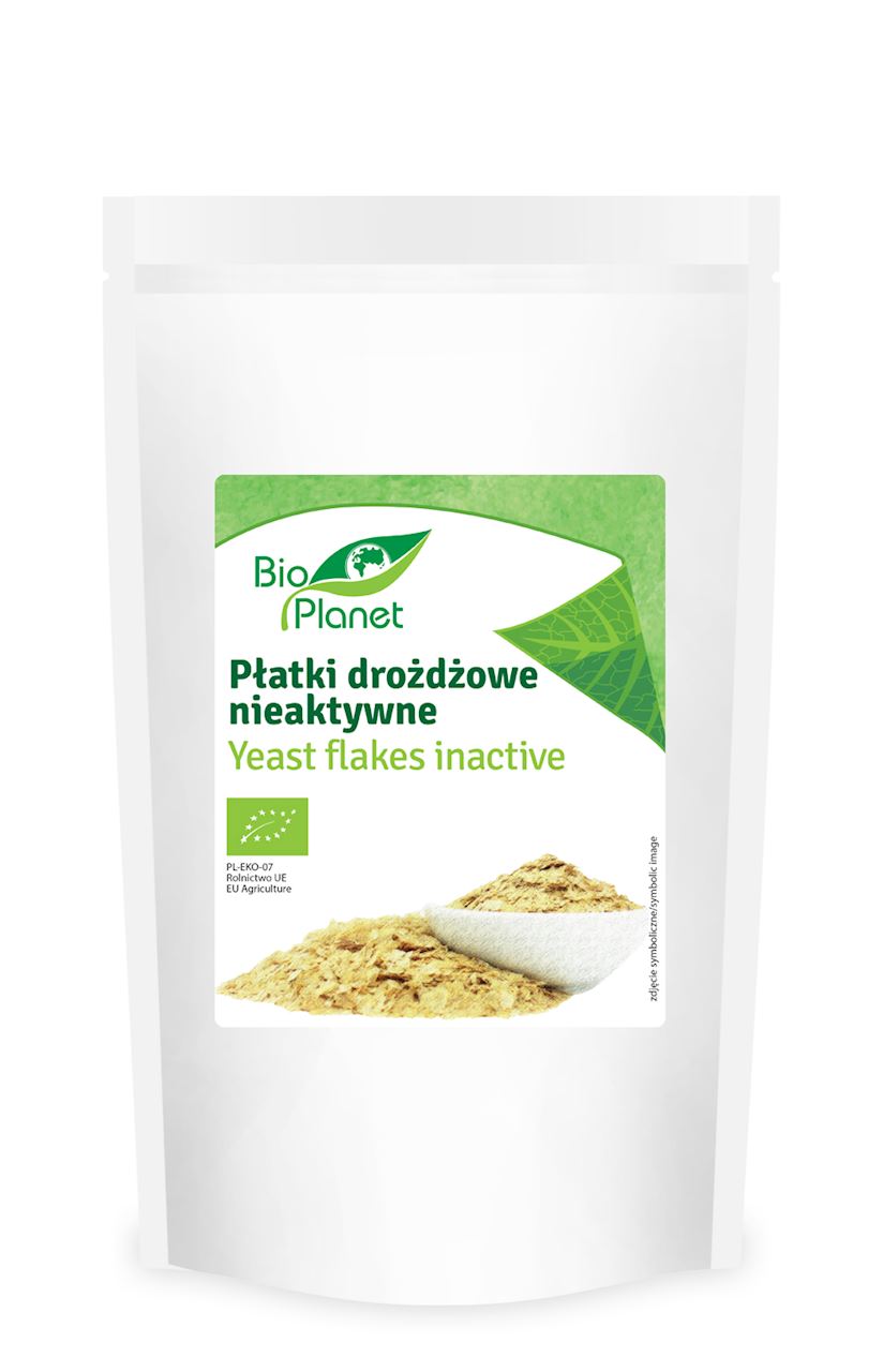 BIO PLANET Płatki drożdżowe nieaktywne BIO