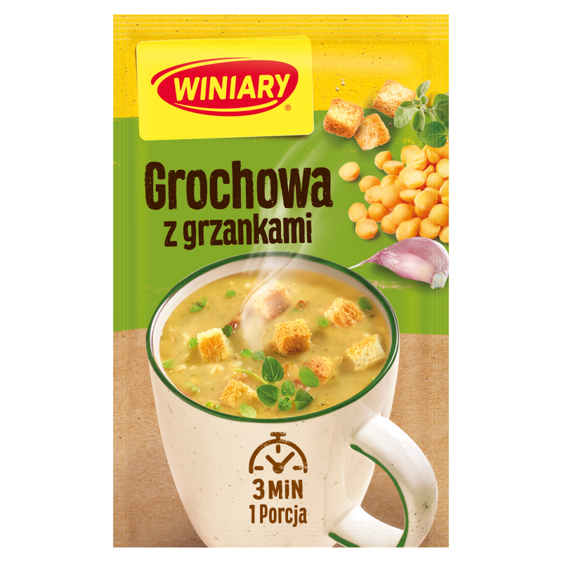 WINIARY Zupa grochowa z grzankami (instant) frisco.pl