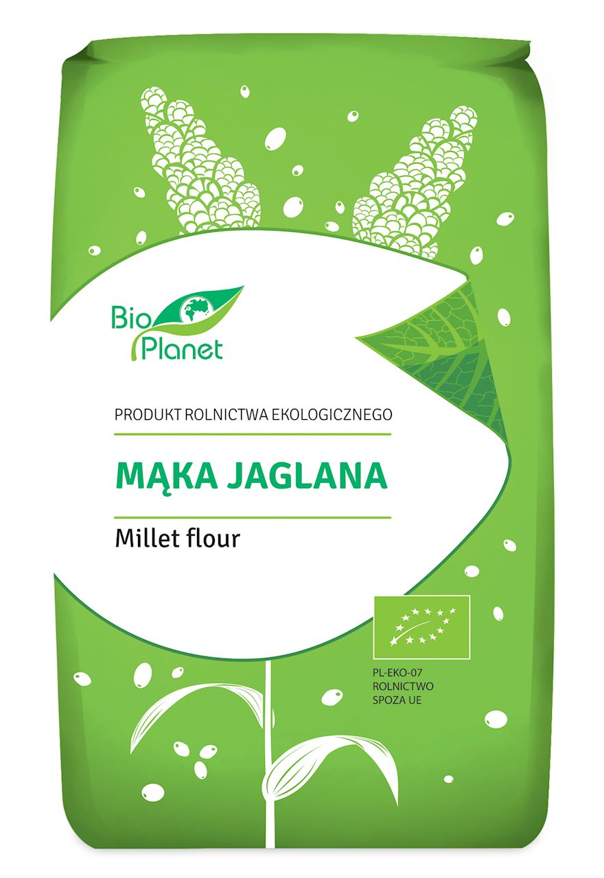 BIO PLANET Mąka jaglana BIO