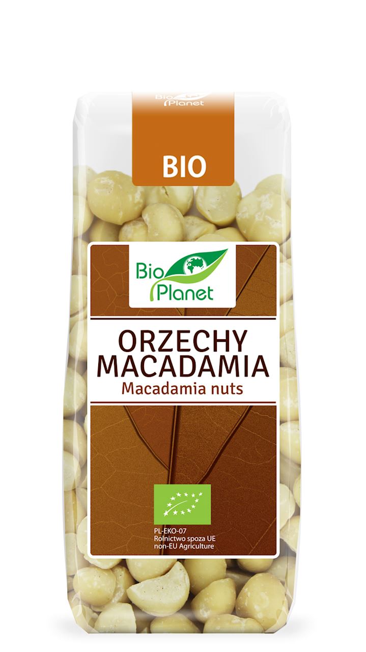 BIO PLANET Orzechy macadamia BIO