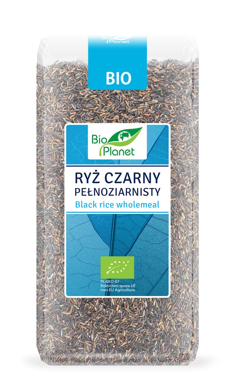 BIO PLANET Ryż czarny pełnoziarnisty BIO