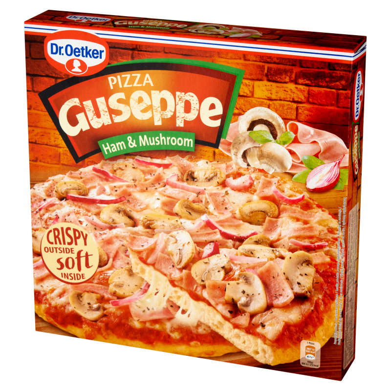 DR. OETKER GUSEPPE Pizza z szynką i pieczarkami frisco.pl