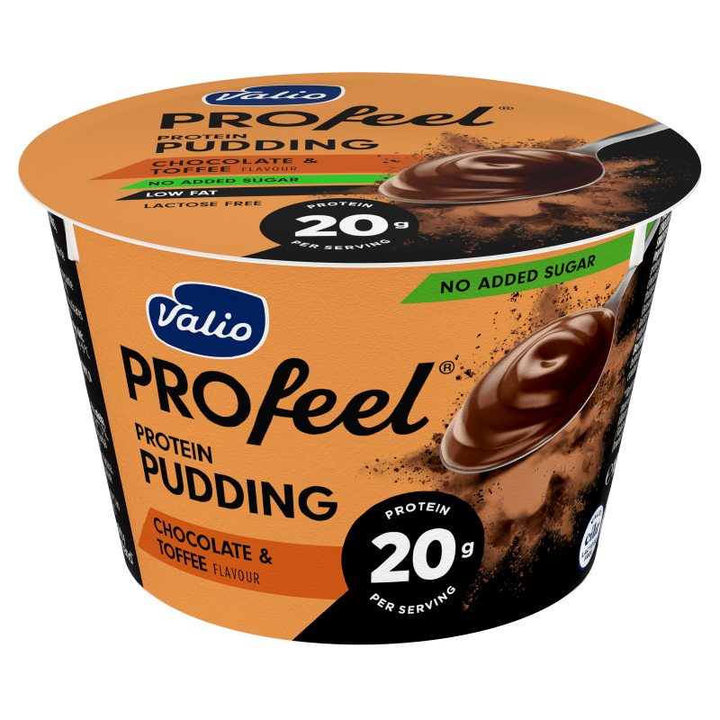 VALIO Profeel Pudding proteinowy o smaku czekoladowym i toffi