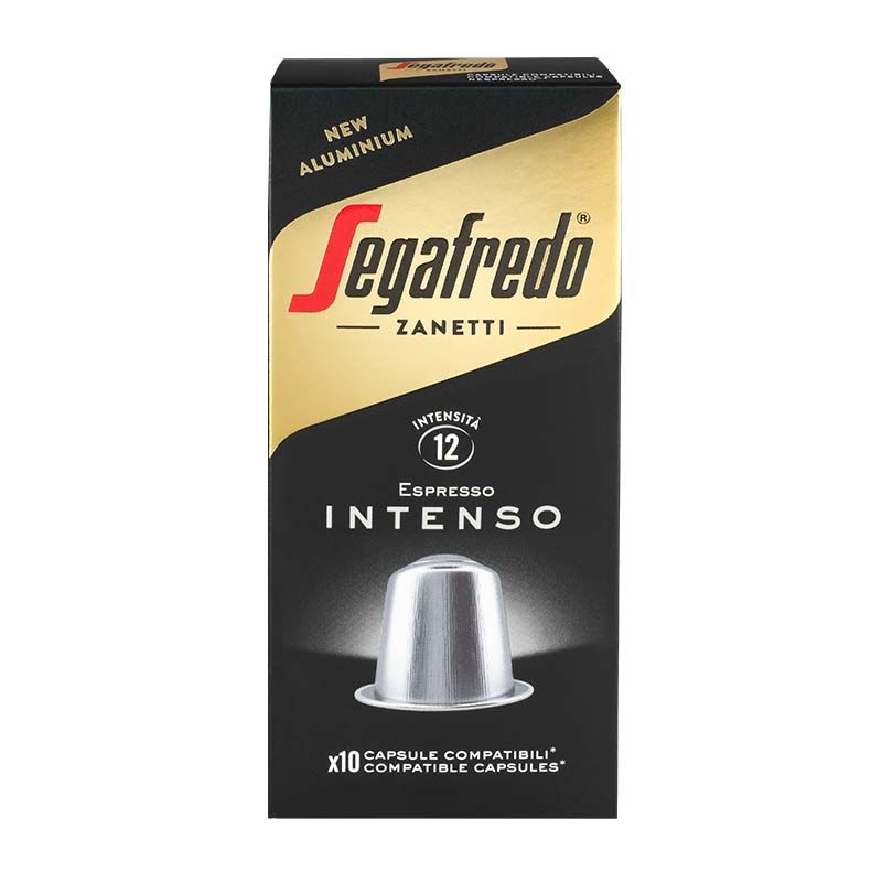 SEGAFREDO ZANETTI Espresso Intenso Kawa w kapsułkach (10 kapsułek)