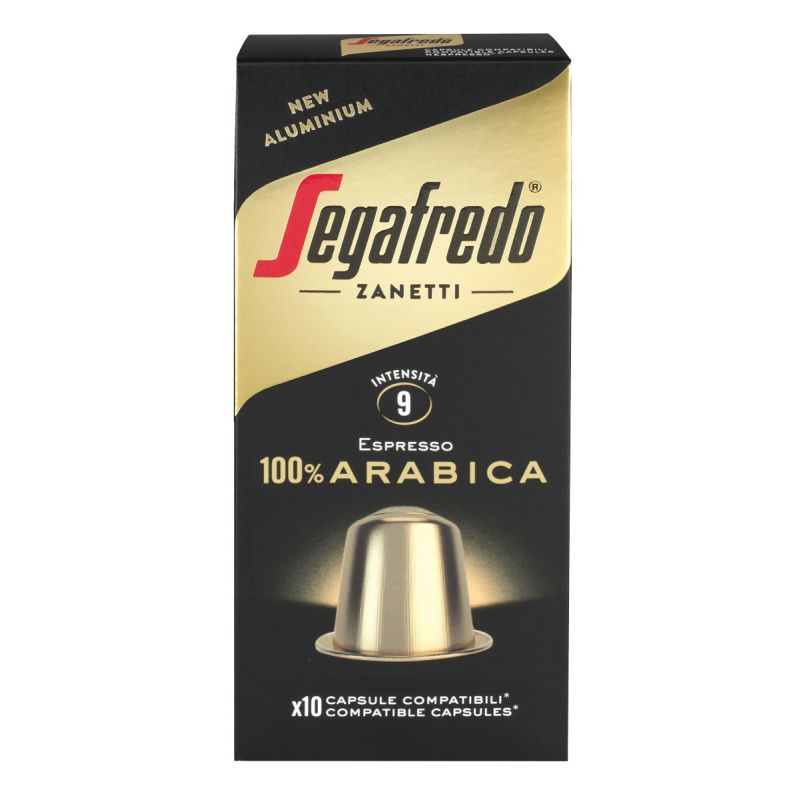 SEGAFREDO ZANETTI Espresso 100% Arabica Kawa w kapsułkach (10 kapsułek)