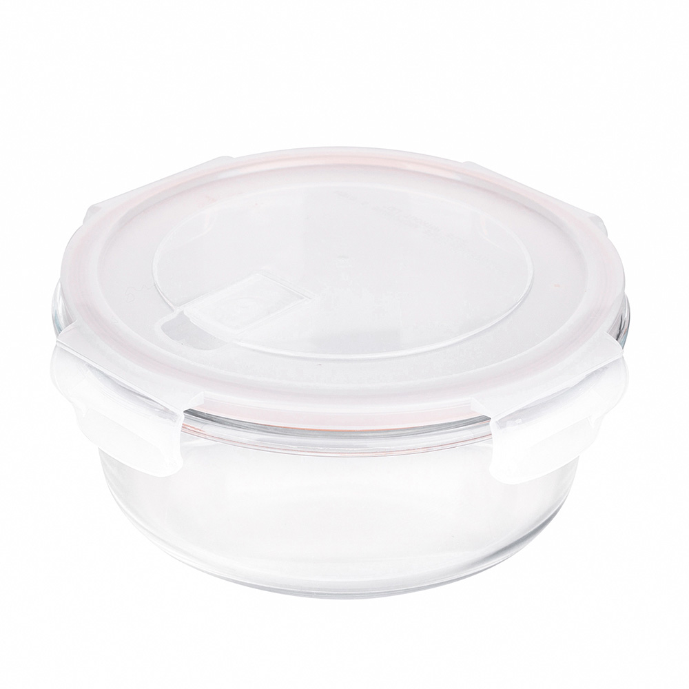 ALTOM DESIGN NOBLE POJEMNIK ŻAROODPORNY Z POKRYWKĄ OKRĄGŁY 095L 18X8CM