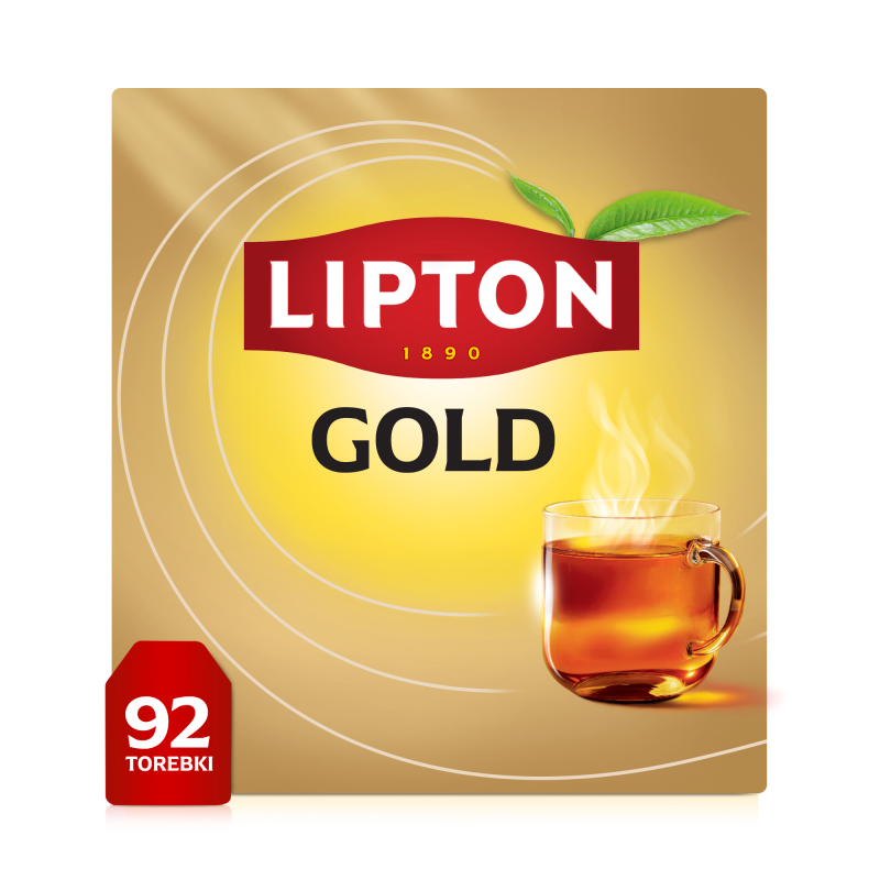LIPTON GOLD Herbata czarna 92 torebek ex. frisco.pl