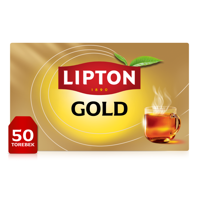 LIPTON GOLD Herbata czarna 50 torebek ex. frisco.pl