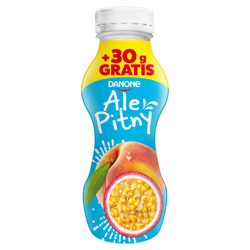 ale Pitny! Napój jogurtowy brzoskwinia marakuja