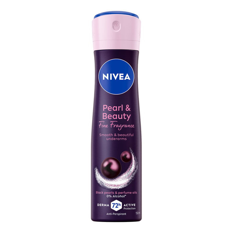 NIVEA Pearl&Beauty Antyperspirant w sprayu Black Pearl