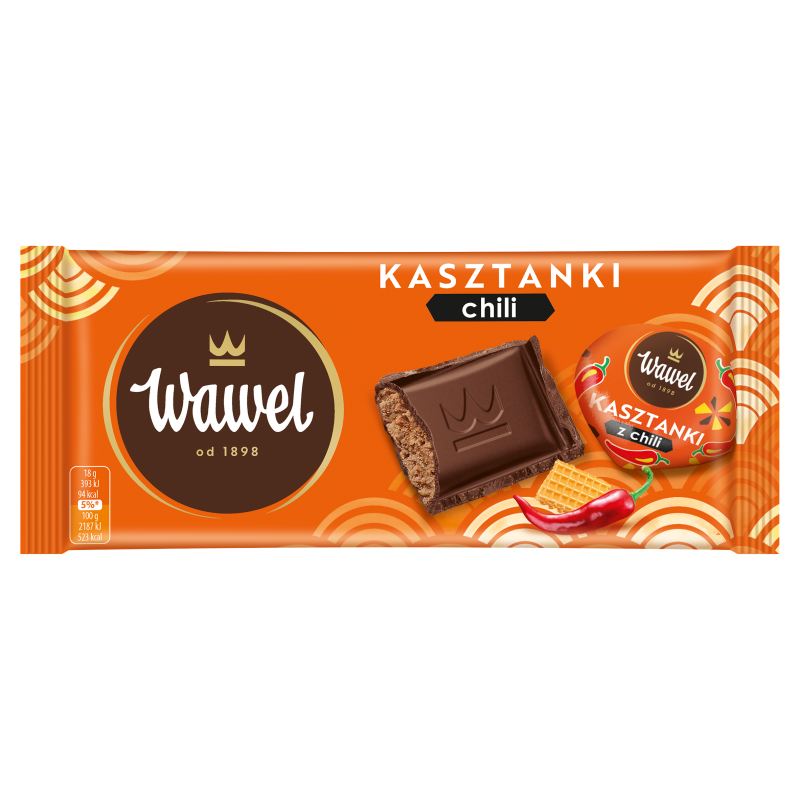 WAWEL Czekolada Kasztanki z Chilli