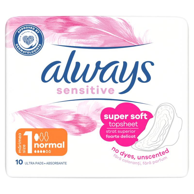 ALWAYS Ultra Sensitive Normal Plus Podpaski 10szt frisco.pl