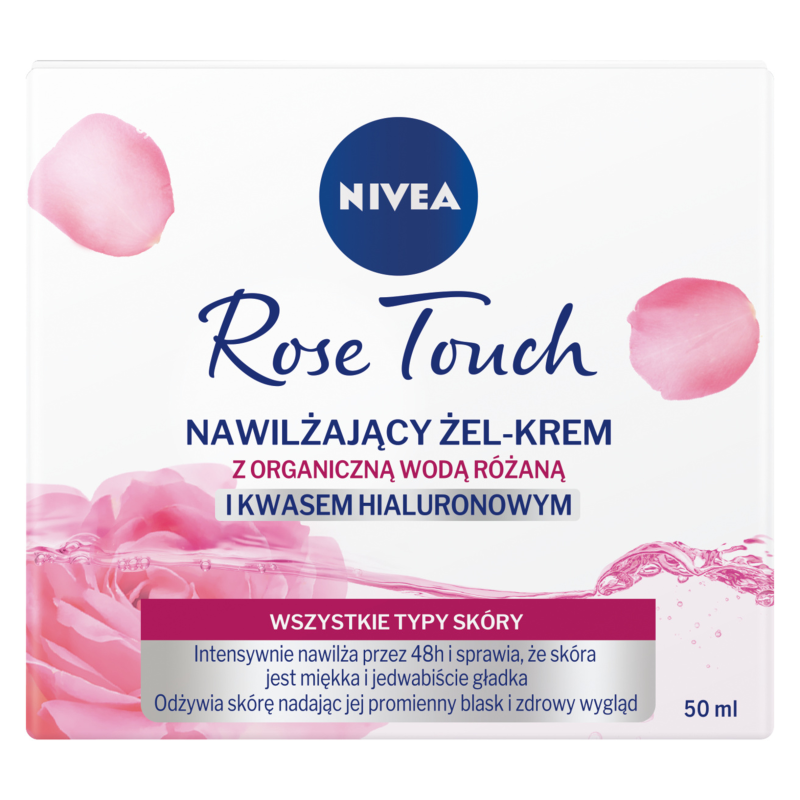 NIVEA Krem-żel nawilżający do twarzy Rose Touch frisco.pl
