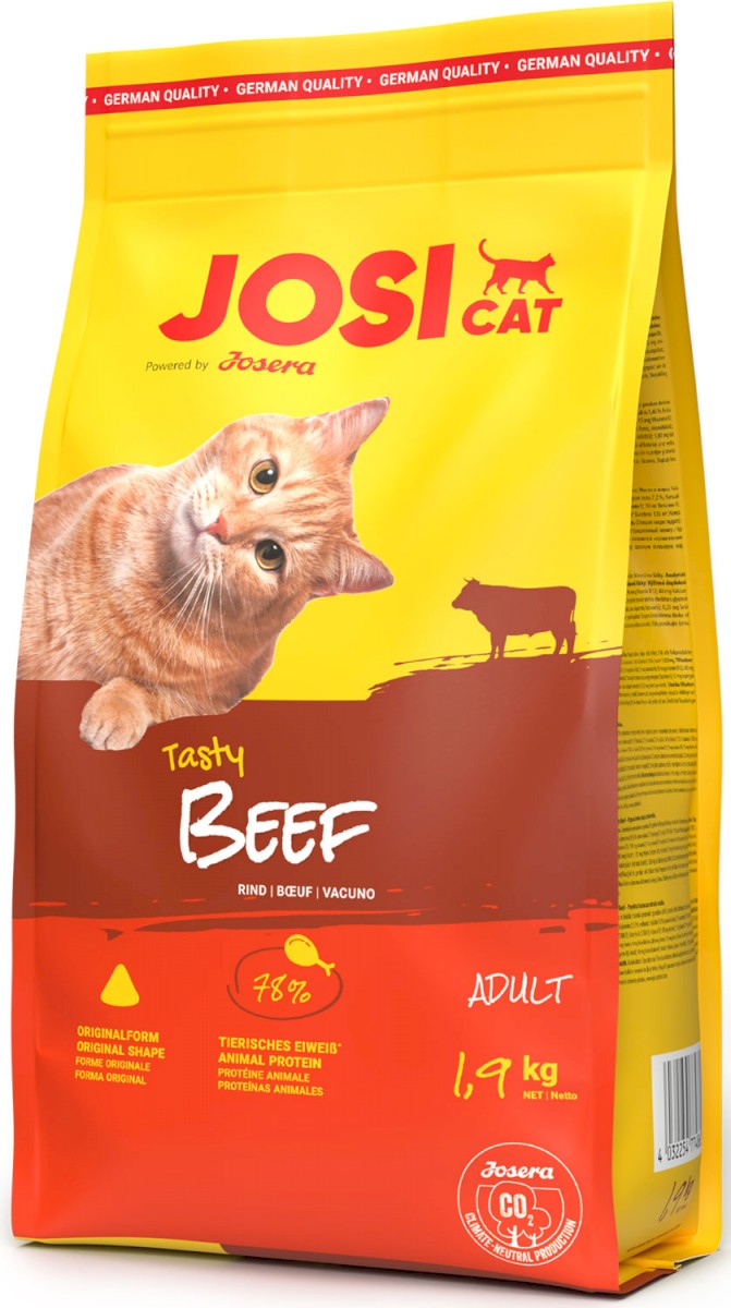 JOSERA JosiCat Suchy pokarm dla kotów z wołowiną