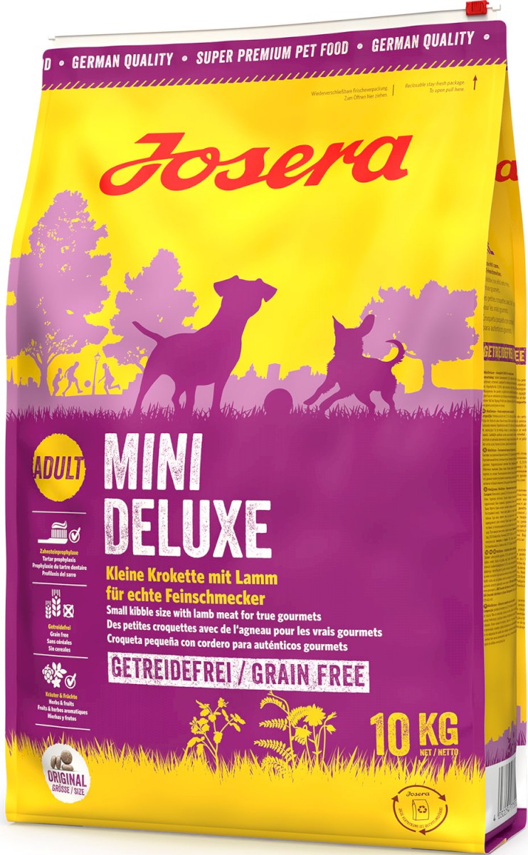 JOSERA MiniDeluxe Suchy pokarm dla dorosłych psów małych ras z jagnięciną