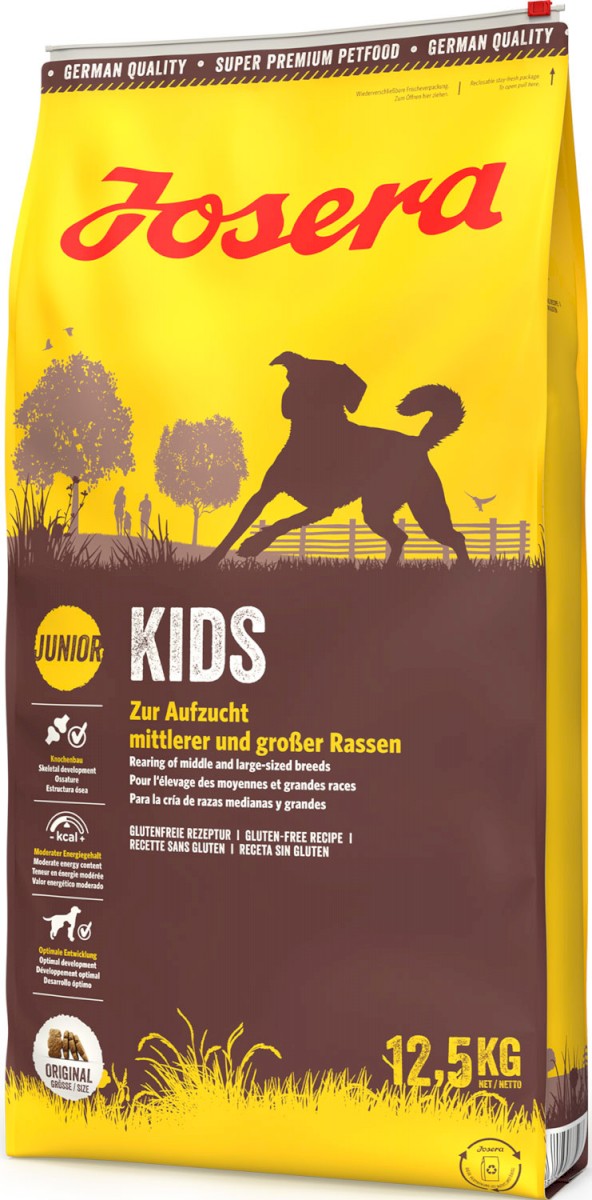 JOSERA Kids Suchy pokarm dla młodych psów ras średnich i dużych z drobiem