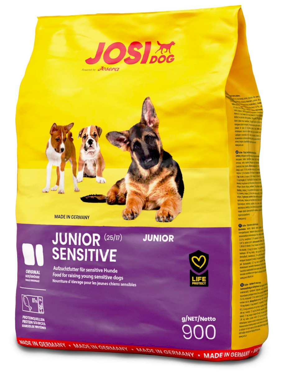 JOSERA JosiDog Junior Sensitive Suchy pokarm dla młodych psów wszystkich ras lekkostrawny