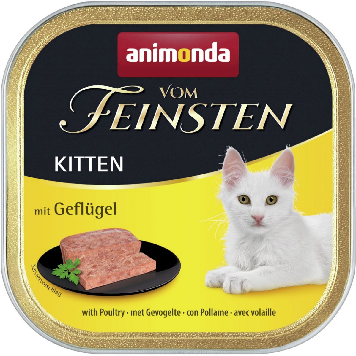ANIMONDA Vom Feinsten Kitten Mokry pokarm dla kociąt z kurczakiem