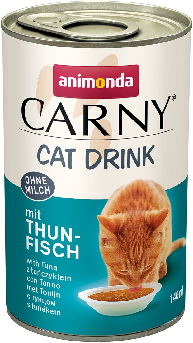 ANIMONDA Carny Napój dla kotów z tuńczykiem, puszka