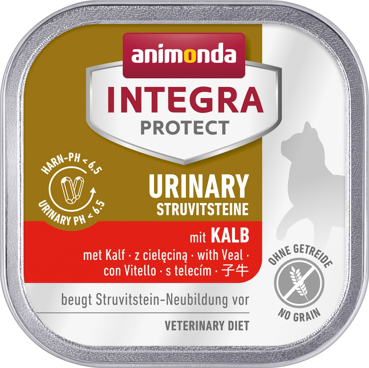 ANIMONDA Integra Protect Urinary Mokry pokarm dla kotów z problemami z układem moczowym z cielęciną