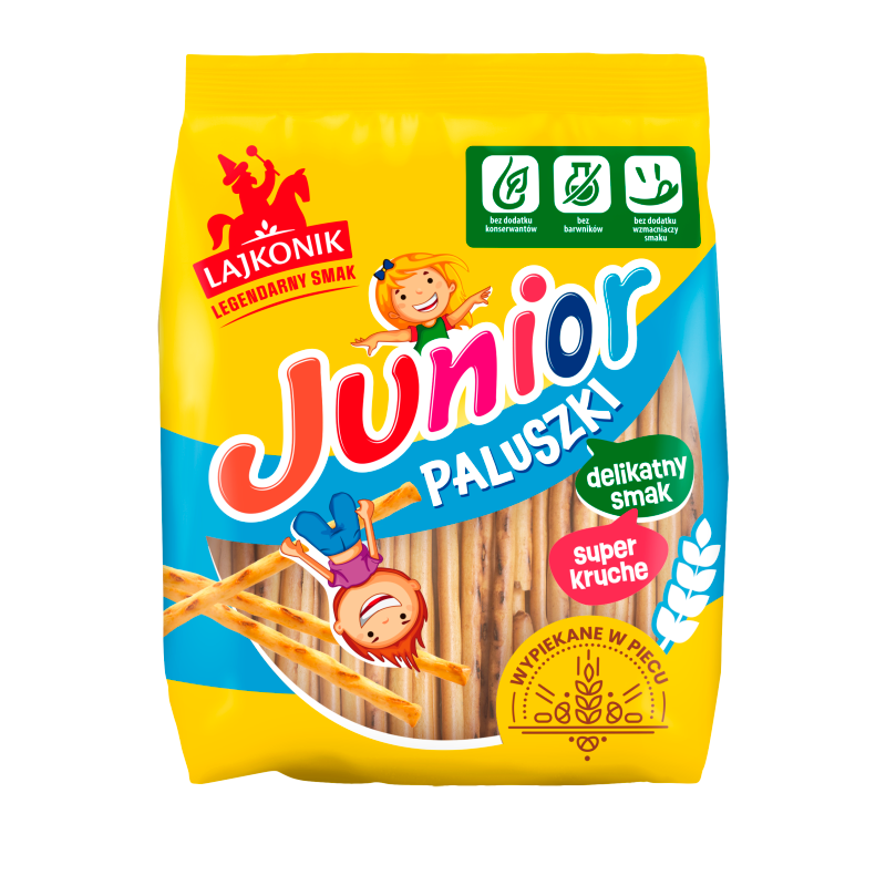 LAJKONIK Junior Paluszki słone frisco.pl