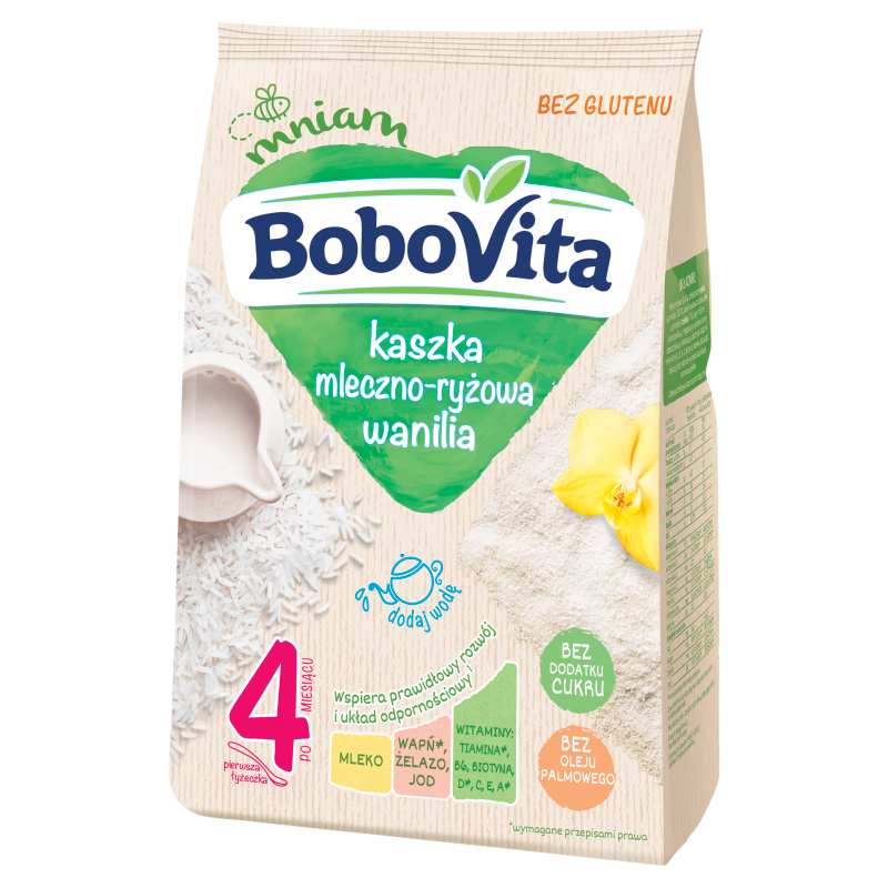 BOBOVITA Kaszka mleczno-ryżowa wanilia po 4 miesiącu frisco.pl