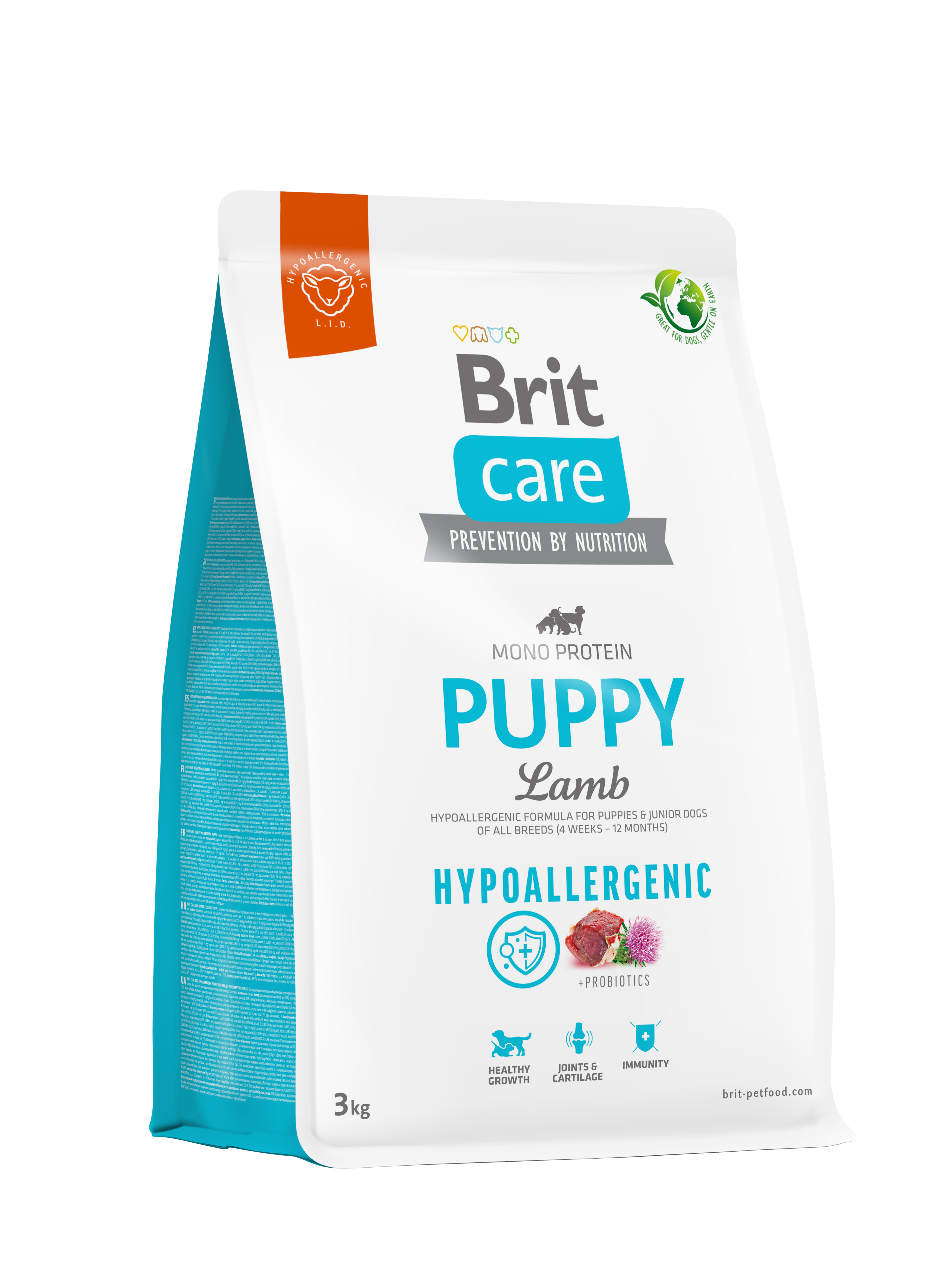 BRIT Care Suchy pokarm dla szczeniąt wszystkich ras hypoalergiczny z jagnięciną