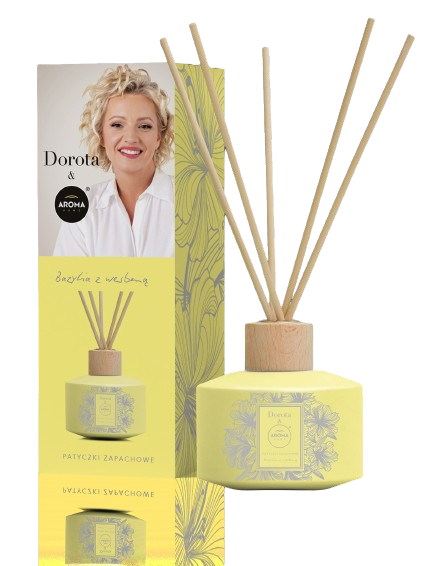 AROMA HOME Dorota & Aroma Home Sticks 100ml Bazylia i Werbena