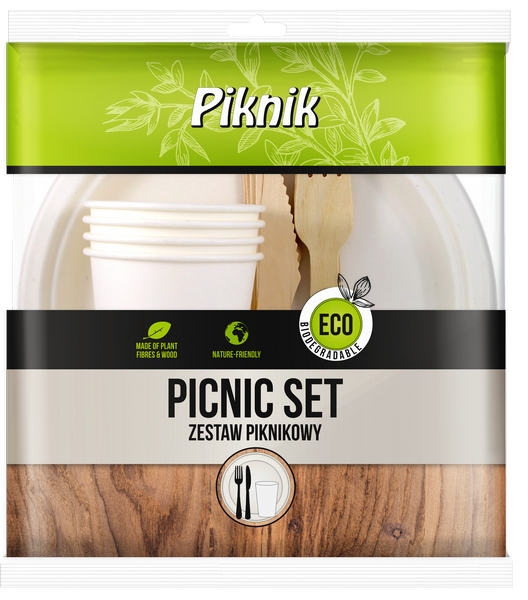 PIKNIK Zestaw piknikowy 4+4+4+4