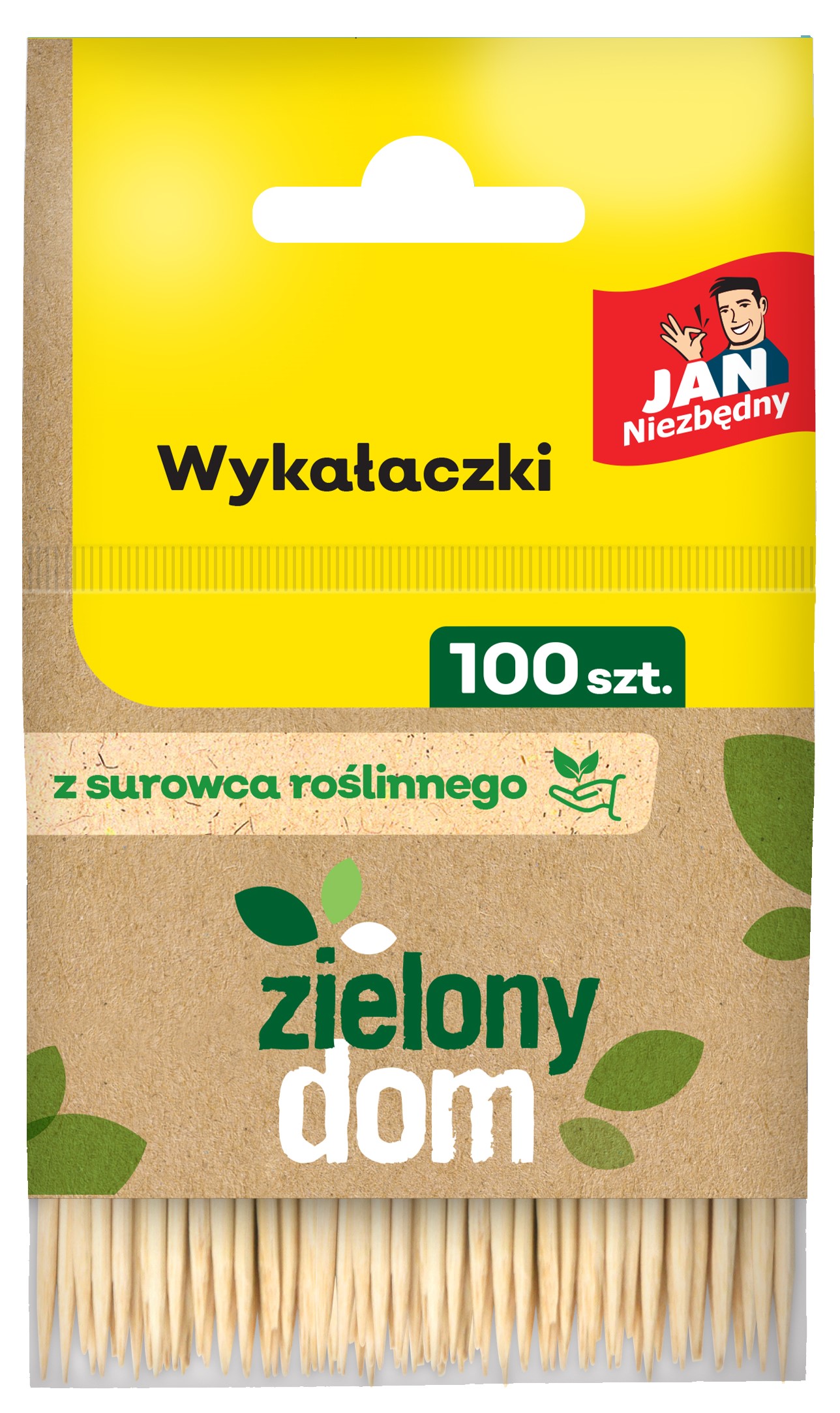 JAN NIEZBĘDNY Wykałaczki 100 szt.