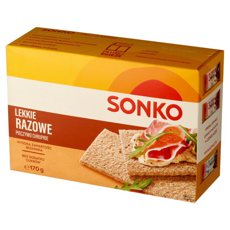 SONKO Pieczywo lekkie razowe
