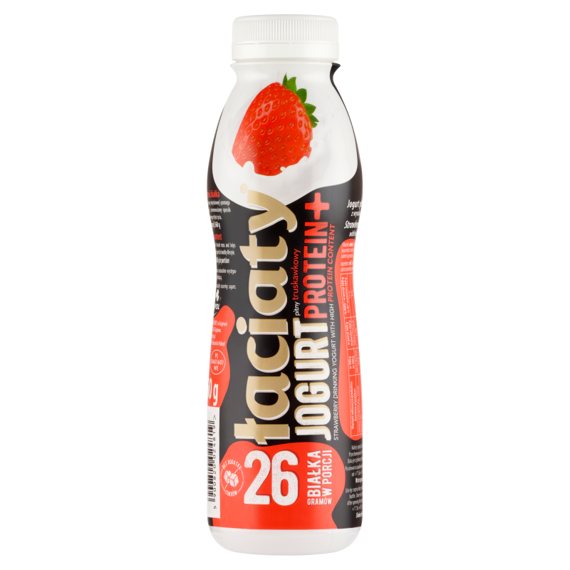 ŁACIATY Protein+ Jogurt pitny truskawkowy frisco.pl