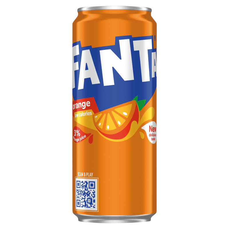FANTA Napój gazowany o smaku pomarańczowym