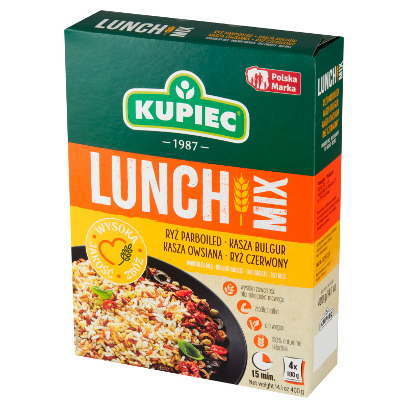 KUPIEC Mieszanka ryżów i kasz (4x100g)
