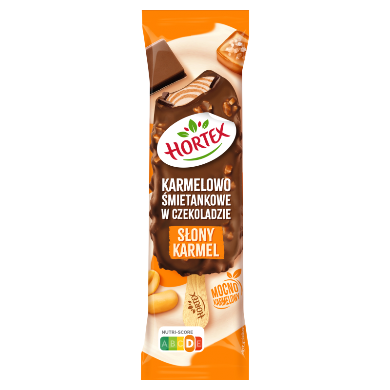 HORTEX Lody śmietankowe w czekoladzie słony karmel