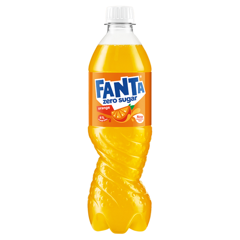 FANTA Zero Napój gazowany o smaku pomarańczowym frisco.pl