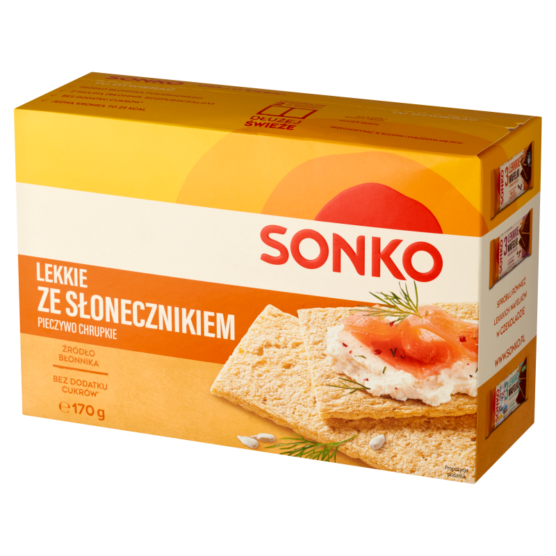 SONKO Pieczywo lekkie ze słonecznikiem