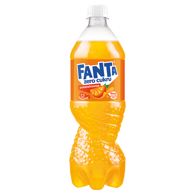 FANTA Zero Napój gazowany o smaku pomarańczowym