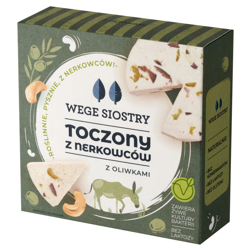 WEGE SIOSTRY Toczony z nerkowców z oliwkami