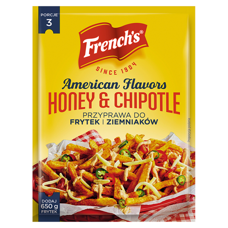 FRENCH'S Przyprawa do frytek i ziemniaków HONEY&CHIPOTLE frisco.pl