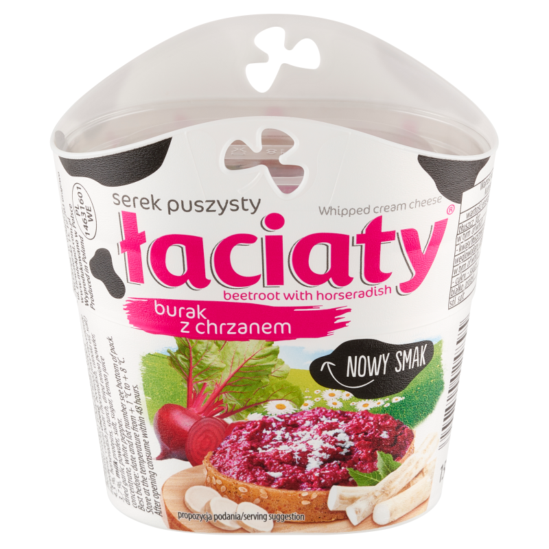 ŁACIATY Serek puszysty burak z chrzanem frisco.pl