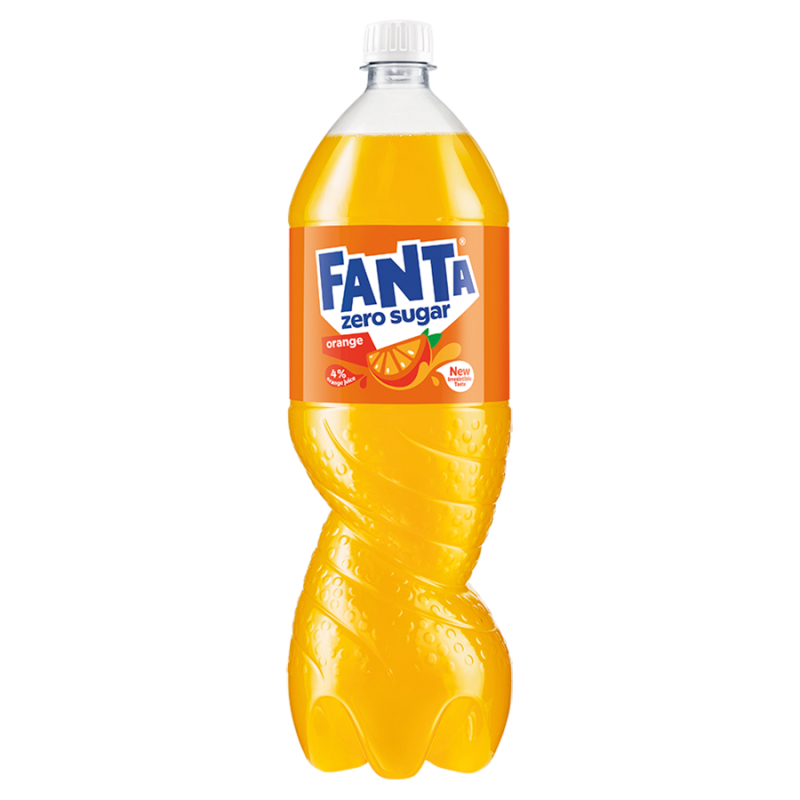 FANTA Zero Napój gazowany o smaku pomarańczowym
